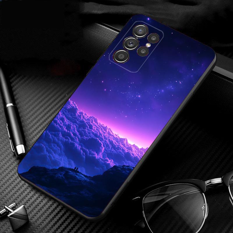 Phone Case For Samsung Galaxy S25 S24 S23 S22 S21 Ultra S24 S23 S22 S21 S25 Plus S24 S25 FE Space Universe Star