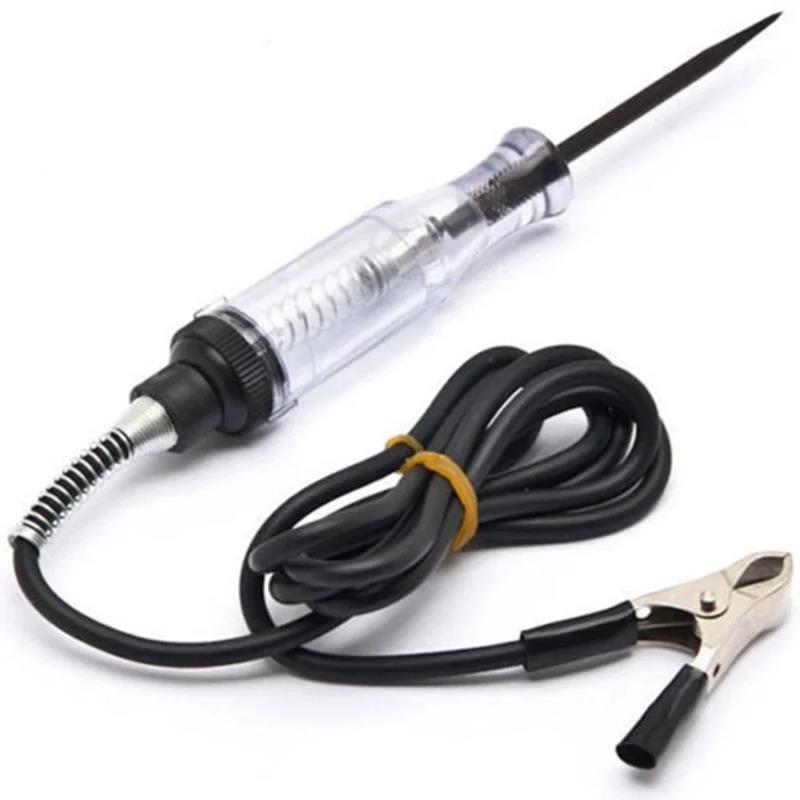 New Car Circuit Test Light Pen - Auto Diagnostic Tool With Probe And Bulb For Vehicle Electrical System Checking