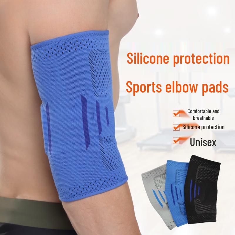 OLOEY Silicone Knitted Compression Elbow Support