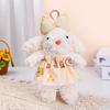 Plush Stuffed Drooping Ear Rabbit Pendant Rabbit Doll Bag Hanging Pendant  Bag Backpack Decor