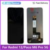 LCD Screen and Digitizer Full Assembly For Redmi 12 Poco M6 Pro 5G