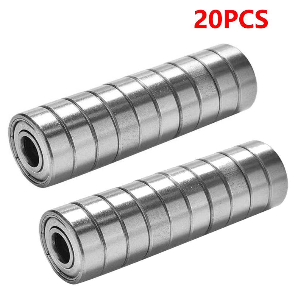 40-10pcs 608ZZ Ball Bearing Double Shielded Miniature High-carbon Steel Single Row 608ZZ ABEC-7 Deep Groove Ball Bearing 608 ZZ