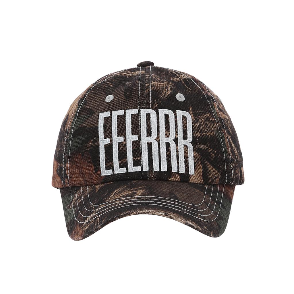 EEERRR Real Tree Camo Pattern Ball Cap Brown