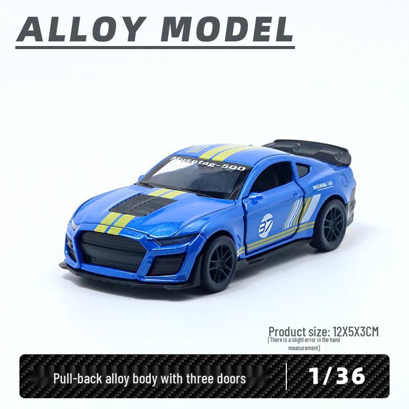 Bagged Alloy Model Sporting Car Ornament - Boys' Toy Gift