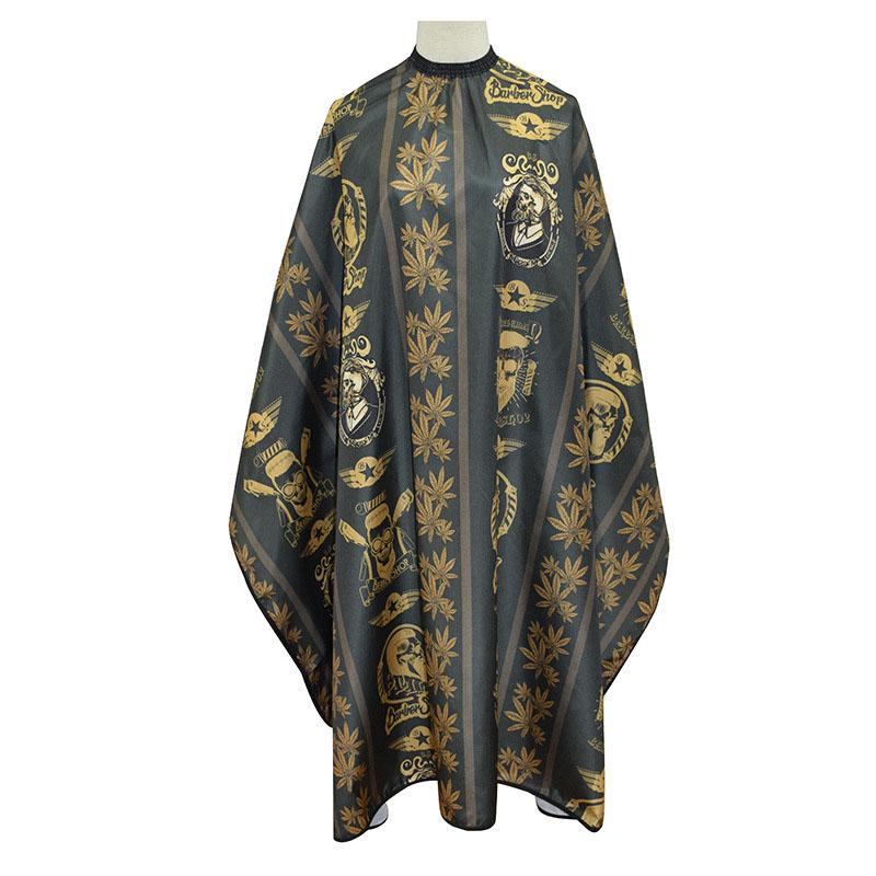 Professional Pattern Haircut Cloth Waterproof Haircut Apron Gown Antistick Hair Cutting Cape Salon Barber Styling Tools