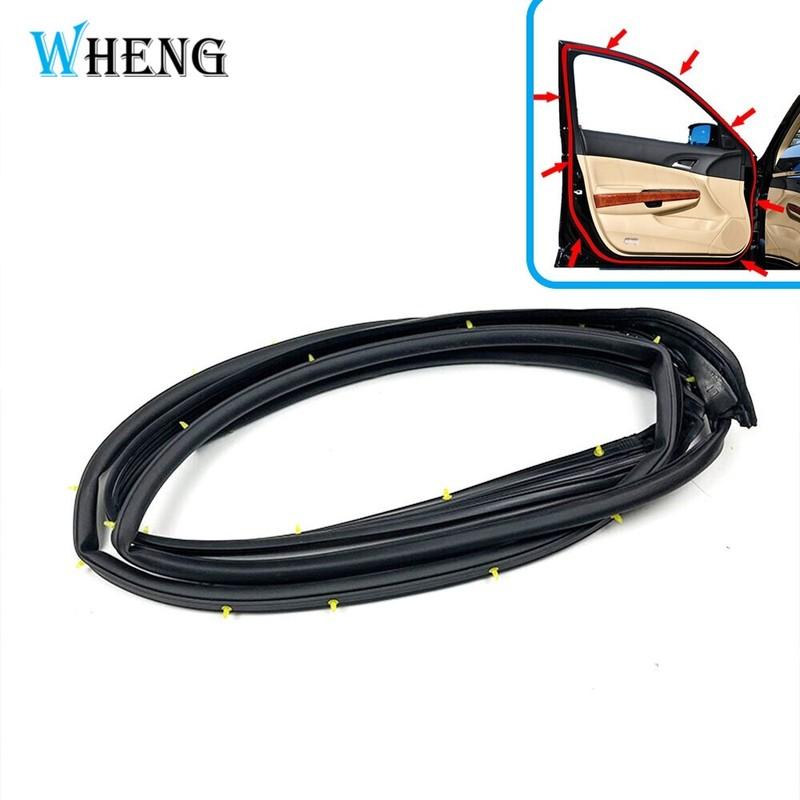 For Honda Accord 2008-2012 Car Door Weatherstrip Moulding Seal Left Right Front Rear 2009 2010 2011 Front Left