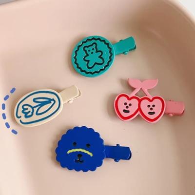 Damen Täglich Süßes Bild Mini Haarnadel Haarnadel