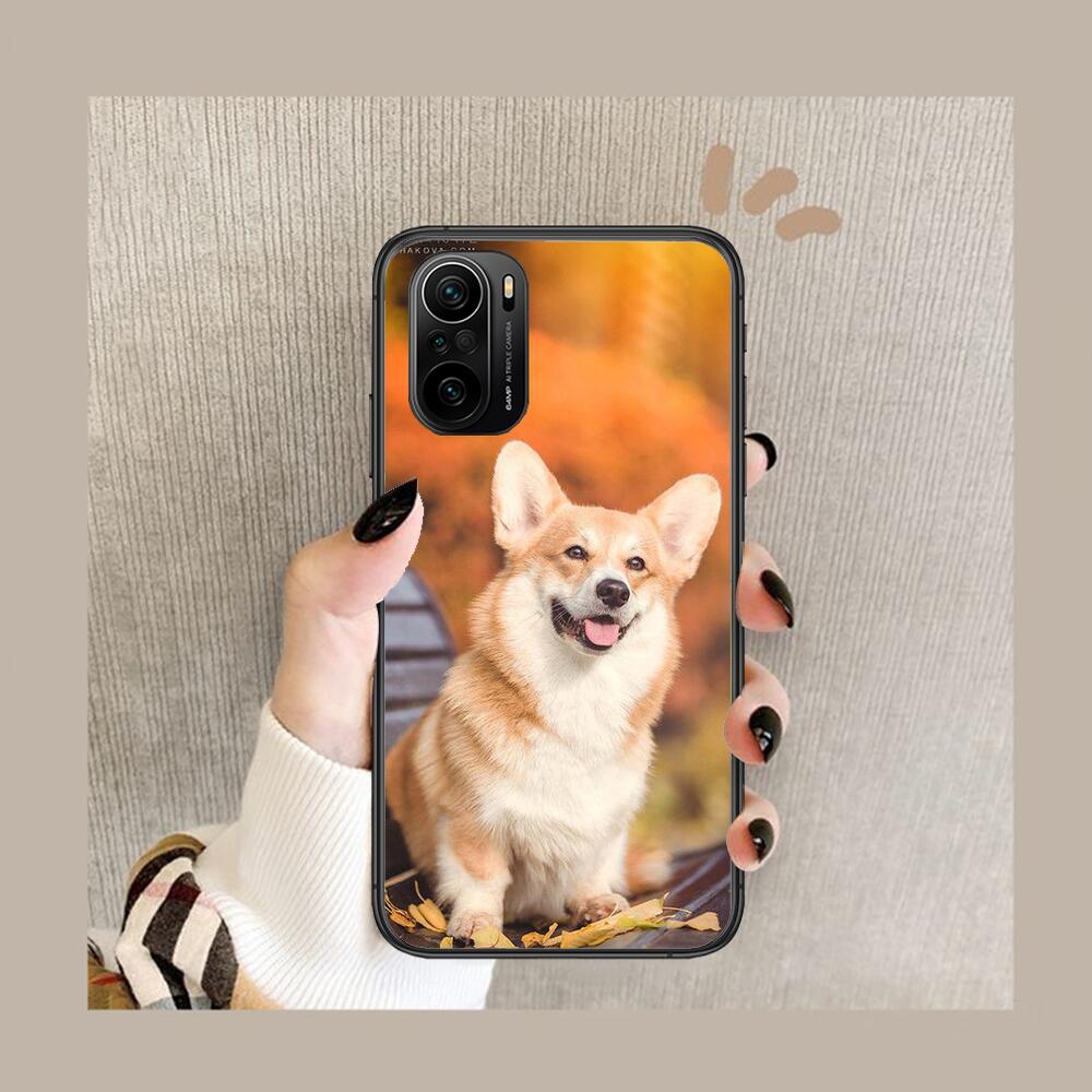 GYKZ Cartoon Shiba Inu Dog Phone Case For Xiaomi Redmi POCO F1 F2 F3 X3 Pro M3 9C 10T Lite NFC Black Cover Silicone Back Prett M