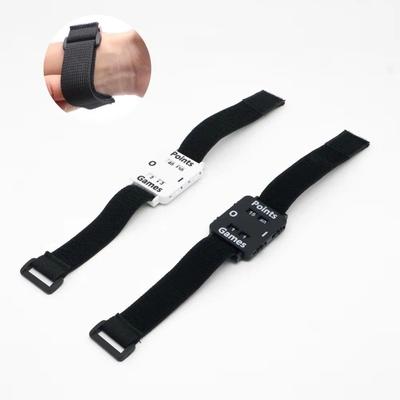 Portable Tennis Score Keeper Instant Score Lightweight Scorer Wristband Clear Display Adjustable Wristband Manual Score Counter