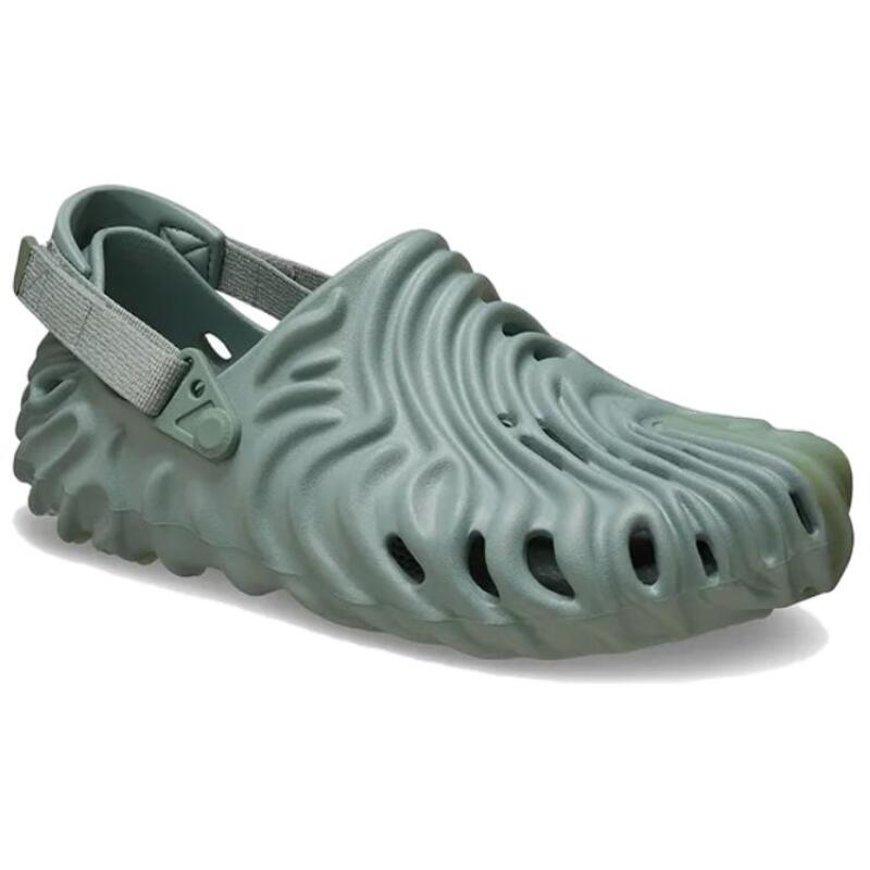 Salehe Bembury x Crocs Pollex EVA Comfortable & Versatile Hole Shoes Unisex Green