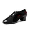 Scarpe da Ballo Latino da Donna Tango Salsa Rete Scarpe da Sala da Ballo Moderne Scarpe da Pratica per Insegnanti Tacco 3,5CM