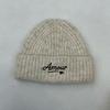 Autumn and winter original new letter embroidery knitted hat to keep warm and show the face, small ear protectors and versatile wool hat