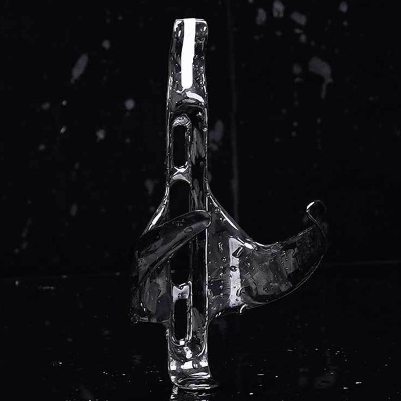 Durability Carbon Fiber Bottle Holder Light Weight Cycling Water Bottles Rack for Long Cycling and Daily Commutes