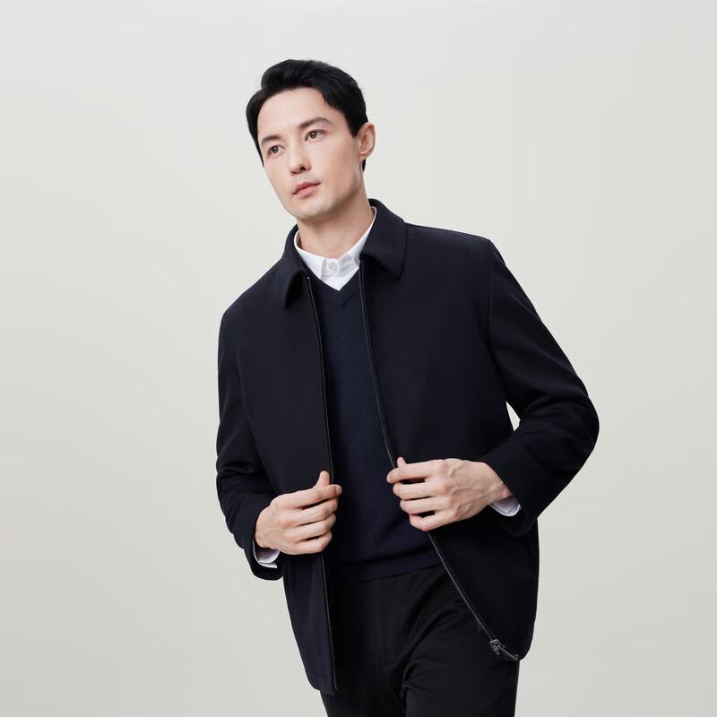 EMZ Men's Autumn/Winter Wool Lapel Jacket 9E7708709