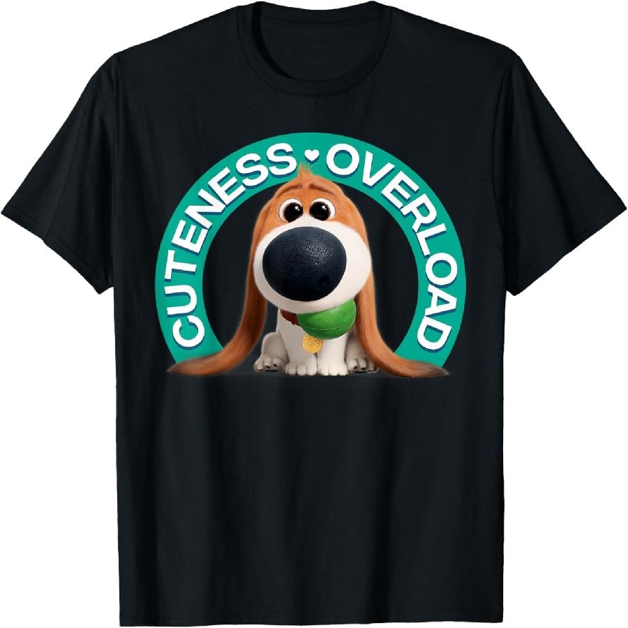 Th Secret Life of Pets 2 Cuteness Overload Tiny T-Shirt XXXXXL чёрный