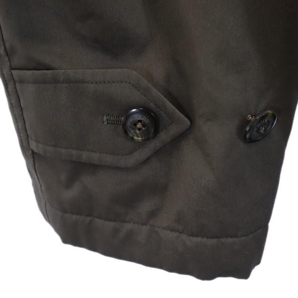 Burberry Made In Japan by Sanyo Shokai 2WAY Padding Stainless Collar Coat Men's Used