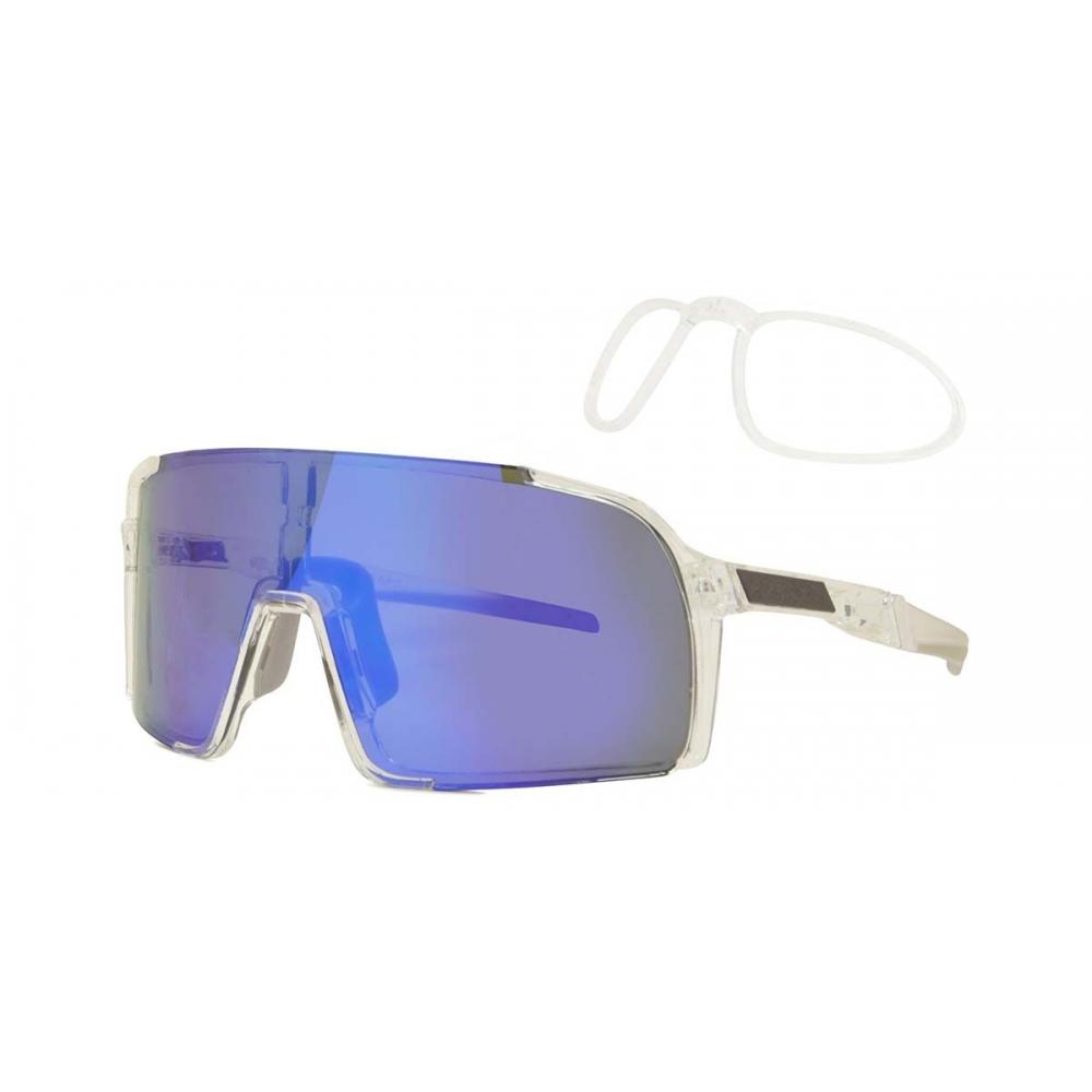 

Full Rim Single Lens Clear Smartbuy Collection Jetstream With Rx Insert Uy057 Clr C2 Fashion Unisex Sunglasses 140-24-145