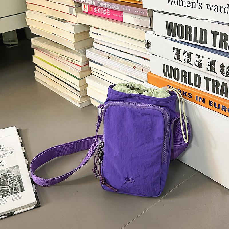 Women's Contrast Color Crossbody Bag Men's Outdoor Sports Mobile Phone Bag Lightweight Travel Shoulder Bag