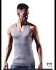 Men's Ice Silk Breathable Round Neck Slim Fit Sports Vest Underwear