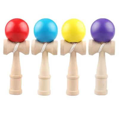 Heculos Kendama Set de 4 (Roșu, Albastru, Galben, Violet) Kendama pentru cursuri de Kendama, antrenament și competiție