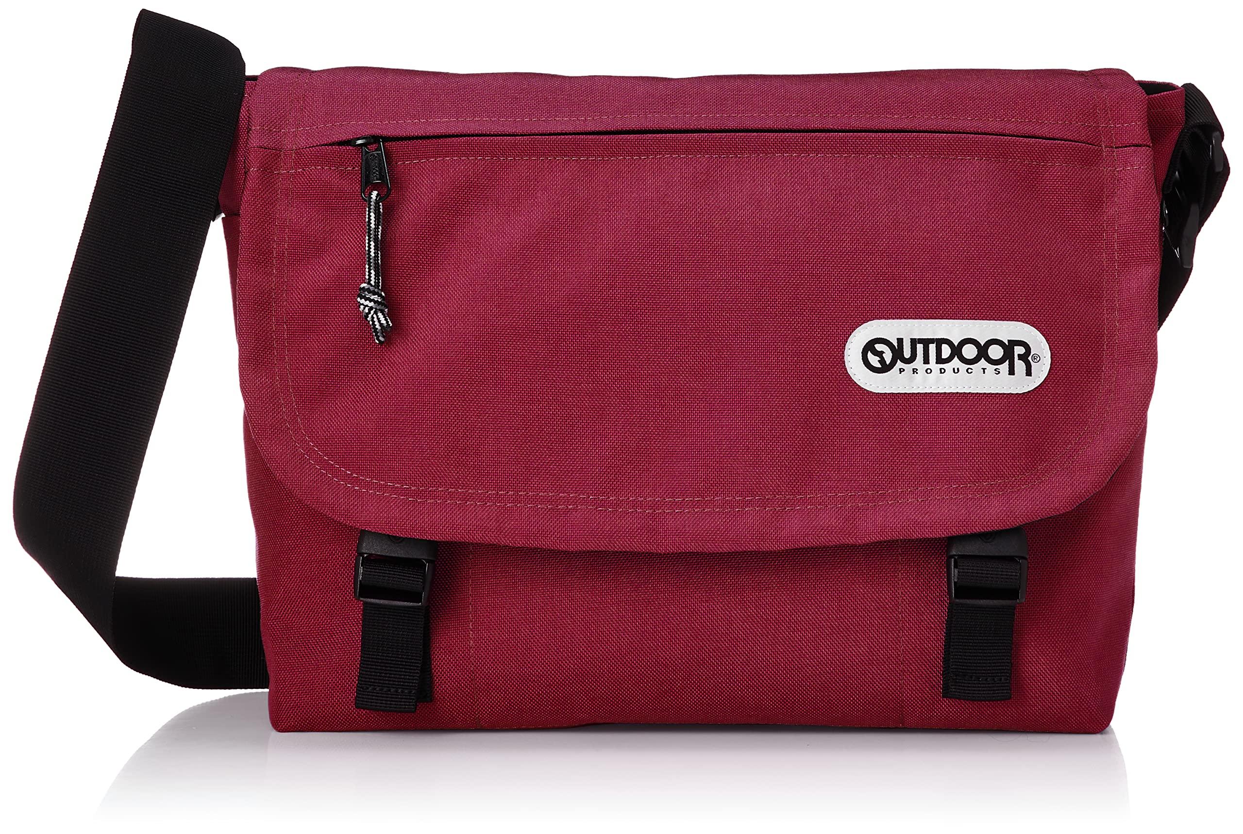 

Outdoor Products Shoulder Bag, A4 Size Compatible, 62031, Wine, Free Size