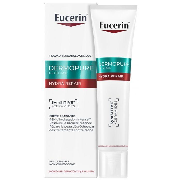 Eucerin DermoPure Clinical Hydra Repair Crème Apaisante et Hydratante 40 ml