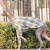 Dog Shirt Spring New Plaid Dog Cotton Shirts  Soft Cotton Button Up Fashion Pet Clothing Dog Coat for Italian Greyhound S-3XL