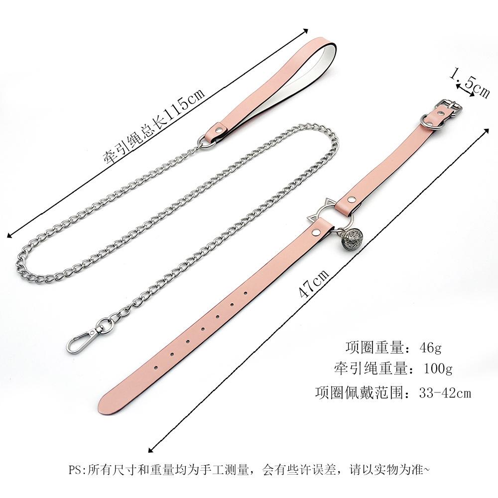 Cute Cat Ear Bell Choker Set, Sweet Lolita Costume Photo Prop Accessory