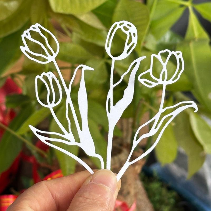 Flower Die Cut Decorative Embossing Paper Die Carbon Steel Cutting Dies for Card China Mainland