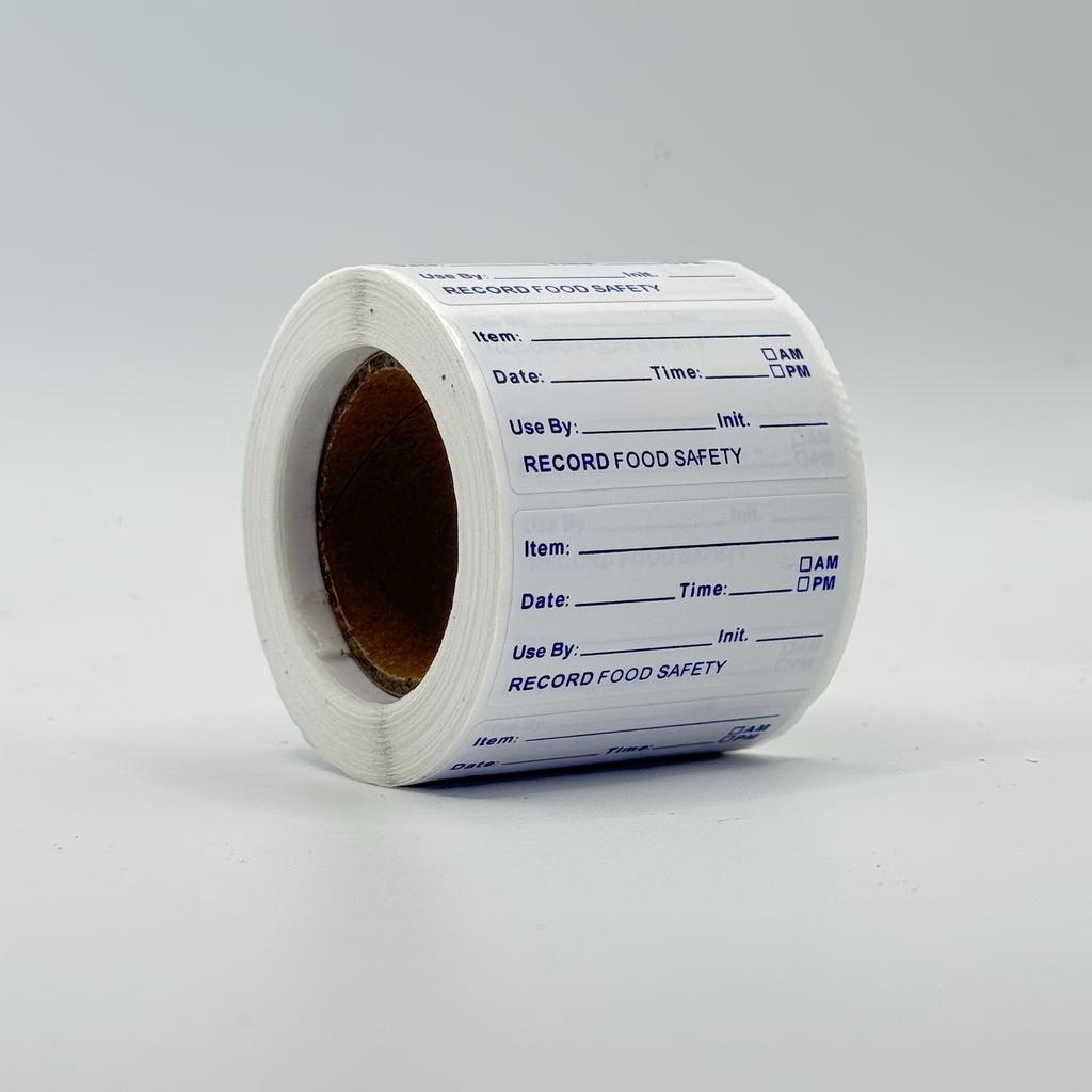 500pcs Food Freezer Labels Date Storage Stickers 1.97*1 Inch, Food Label Stickers, Bottle Tags, Self-Adhesive Labels
