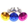 1Pcs 30/32Mm Car Push Button Bonnet Hood Pin Quick Release Latch Lock Clip Kit Aluminum Engine Exterior Parts Universal
