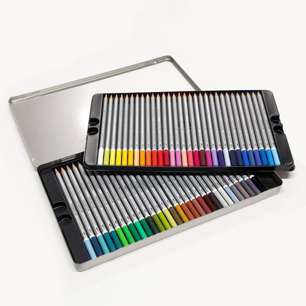 Staedtler Karat Aquarell Special Package Watercolor 60 125mm Pencils, Colors, (M60W25)