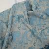 Chinese Style Ancient-style Cotton Bird Patterned Hollowed-out Fabric Flowered Jacquard Silk Satin Fabric Dress Shirt Cheongsam