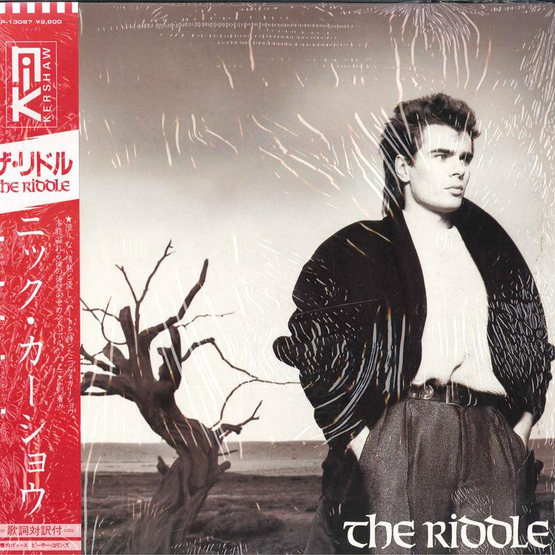 LP Record NIK KERSHAW - Riddle P13087 MCA 1984 Japan Obi Rock Used