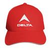Delta Airlines Baseballkappe Tee Hut Luxusmarke lustiger Hut F Unisex Kappen Damen