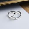 Minimalist cross-border ring, simple and elegant, light luxury, fashionable, unisex, for self-expression with a holiday vibe
