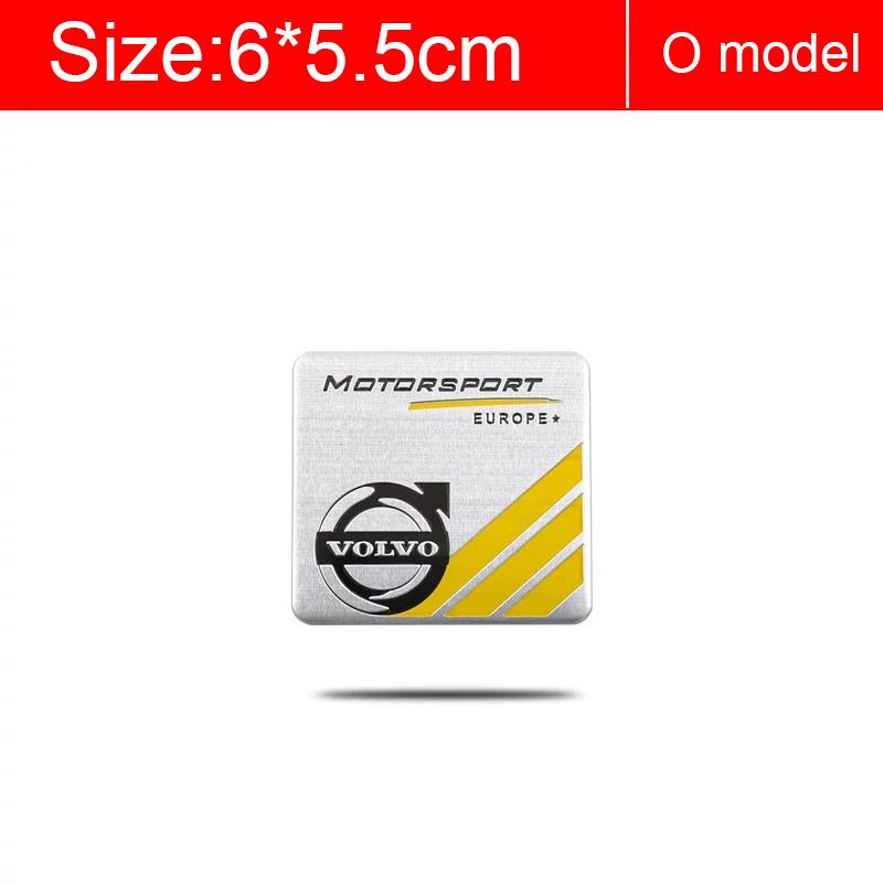 Volvo Badge Body Sticker Car Specific Decals Accessories For XC90 V90 V60 XC60 V40 EC40 EX40 S80 S60 S90 C40 XC40 V70 XC70 C30 C