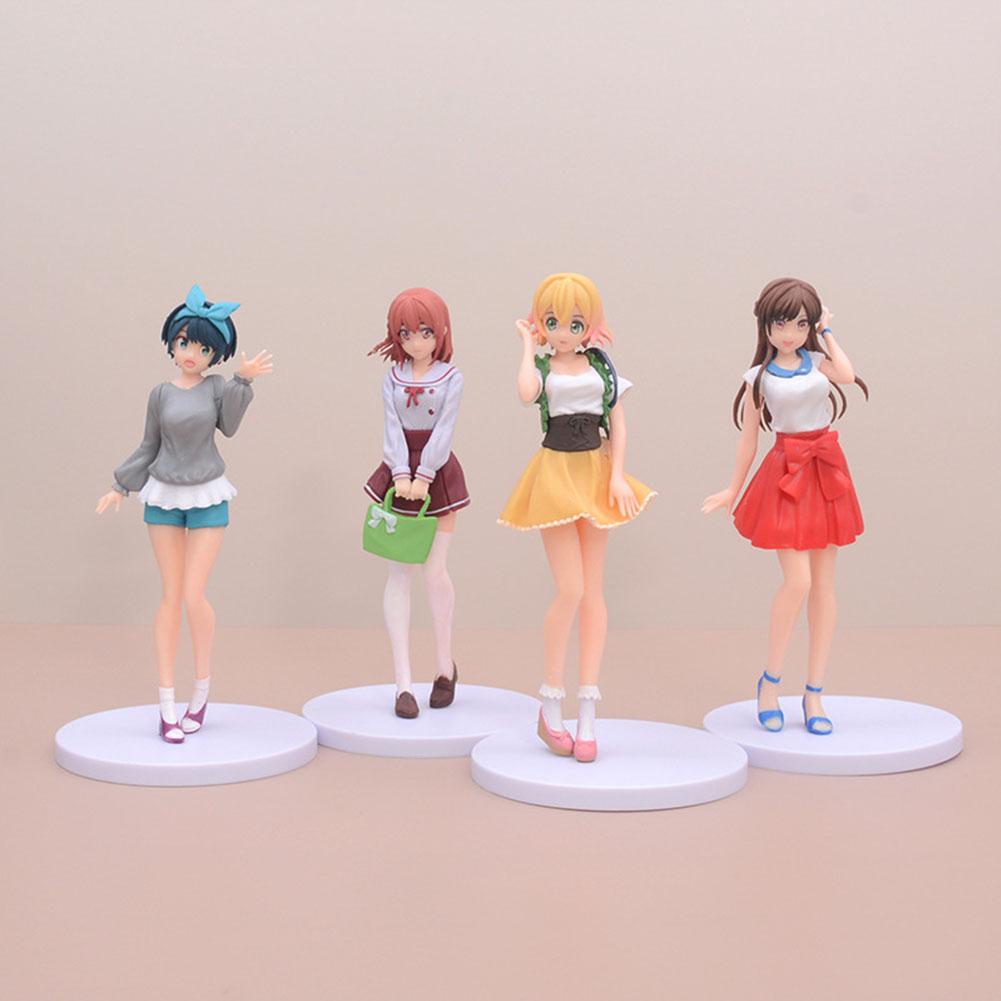 Anime Girl figure Ichinose Chizuru Sarashina Ruka Action Figure Cute JK girl Model Toys Nanami Mami figure Collection Doll Gifts