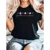 Women's Summer Spring Casual Tee Short Sleeve Crew Neck Machine Washable Top