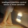 Motion Sensor LED Night Light USB Rechargeable Wireless Magnetic Cabinet Lamp Up and Down Luminous For Bedroom Closet Stair
