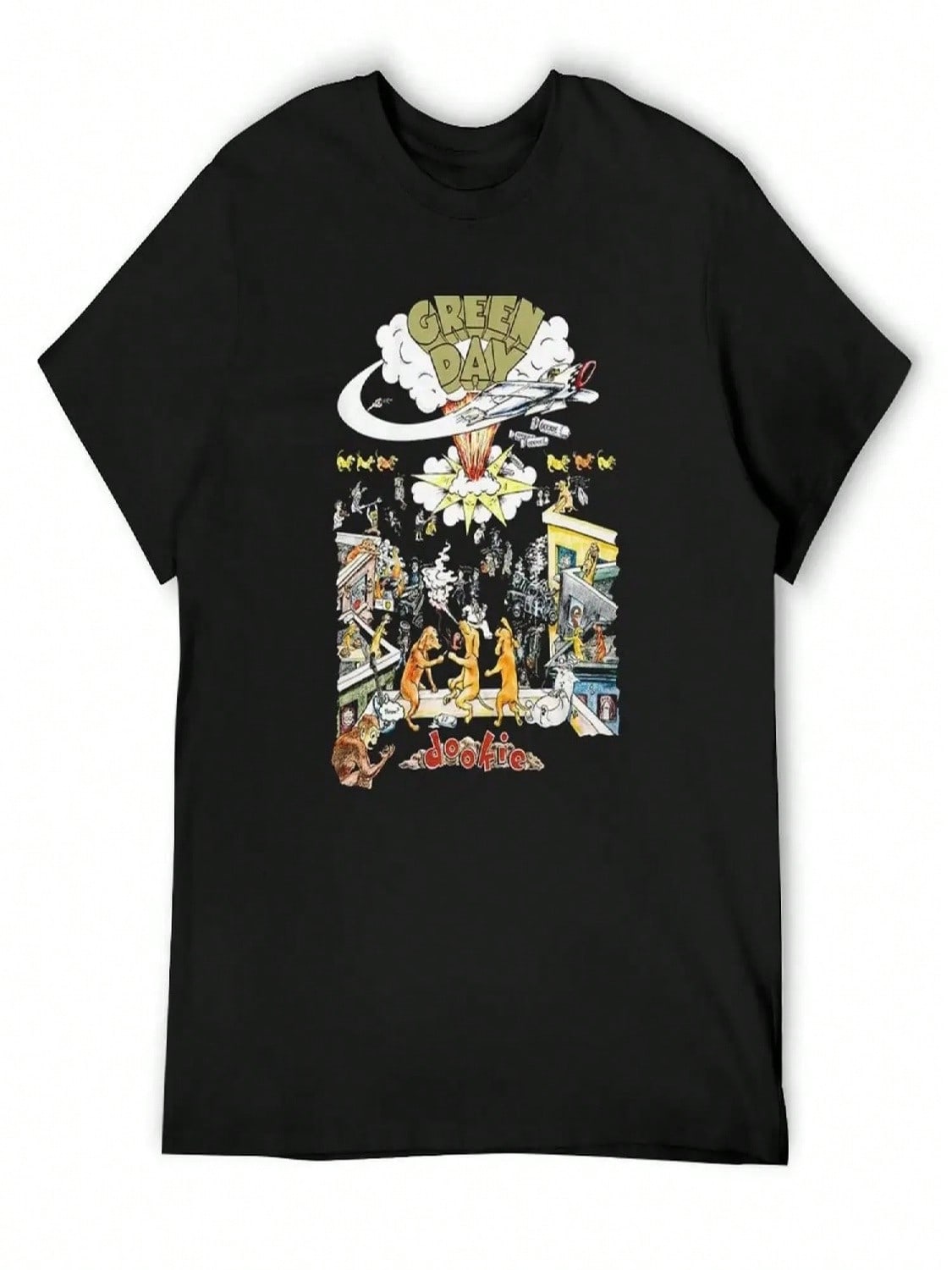 Dookie Dogs T-Shirt Plus Size Clothes Kawaii Clothes Funny Gifts unisexs Designer T Shirt S разноцветный