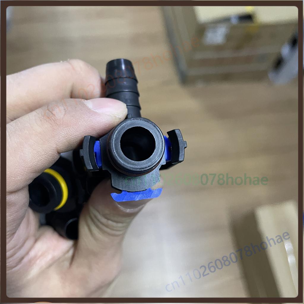 Fuel Urea Pipe Quick Connector Straight Elbow Fitting For Shacman Delong X3000 M3000 Truck Tank Engine SCR System Parts (5pcs)