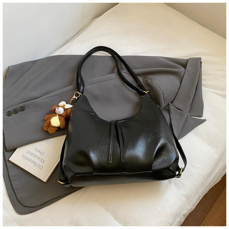 Multi-back fatot bag casual retro large-capacity women's new commuter simple single shoulder popular messenger bag