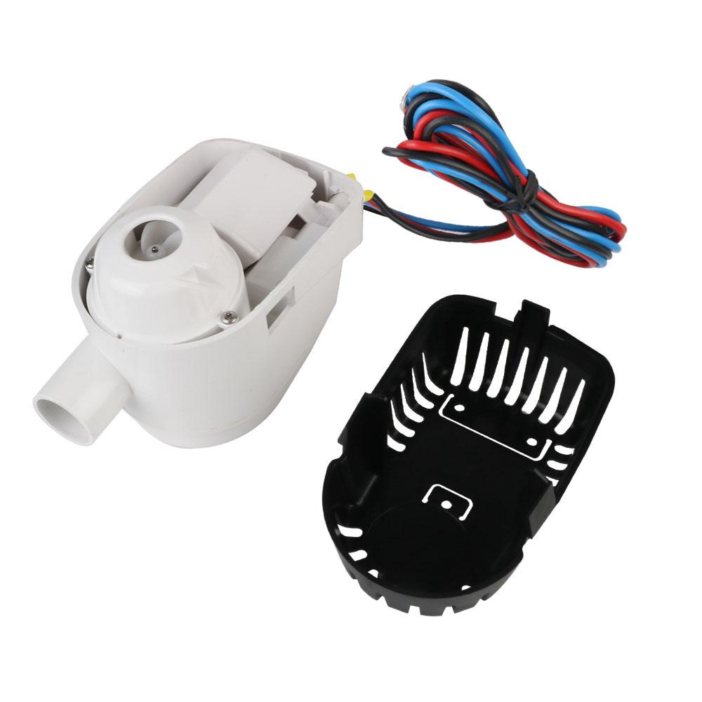 Auto Submersible Water Electric Pump DC 12V/24V Volt Yacht Boat with Fuse Automatic Boat Bilge Pump 1100GPH Motor Seaplane Small