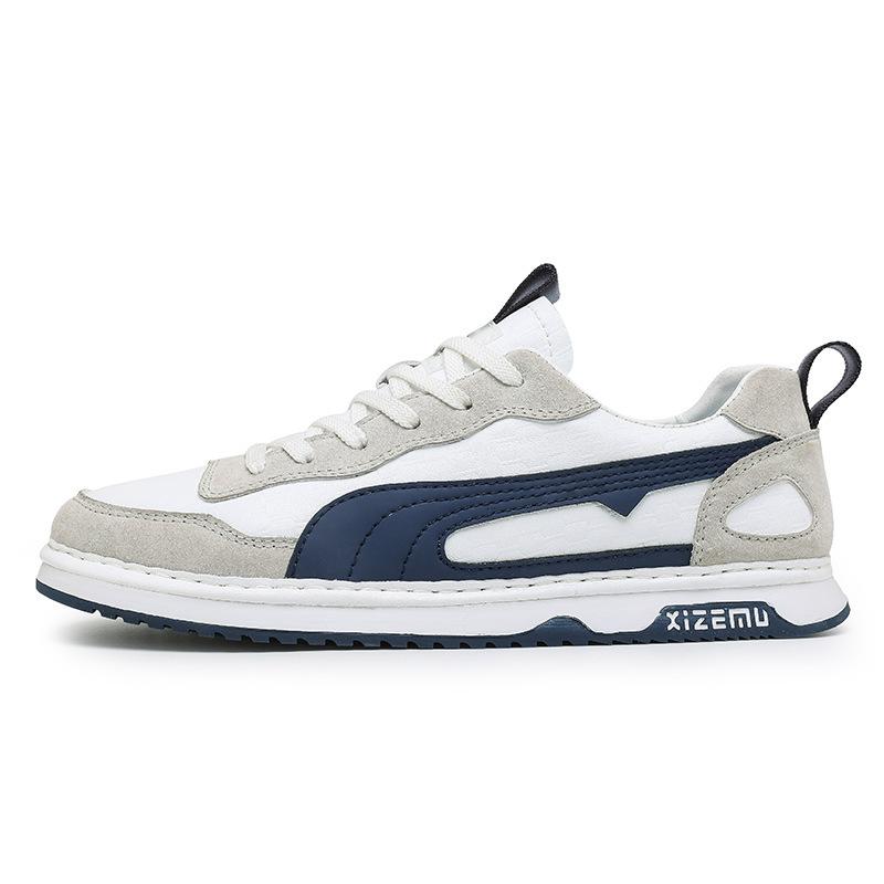 22 autumn new trendy casual shoes comfortable Forrest Gump shoes leather running shoes 39