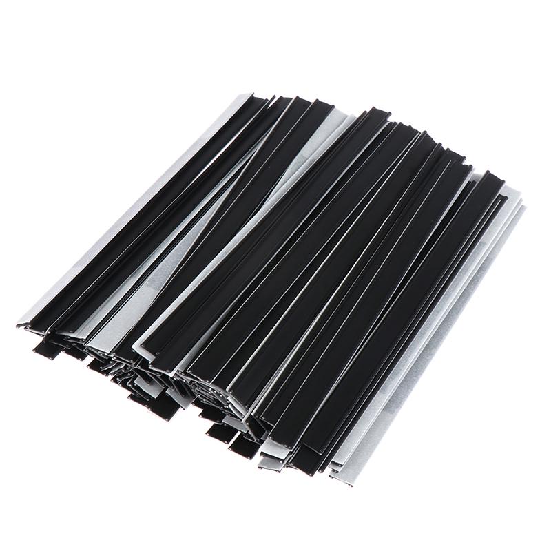 

100 шт. завязок для кофейных мешков, завязок для герметизации мешков, полосок для хранения продуктов питания чёрный