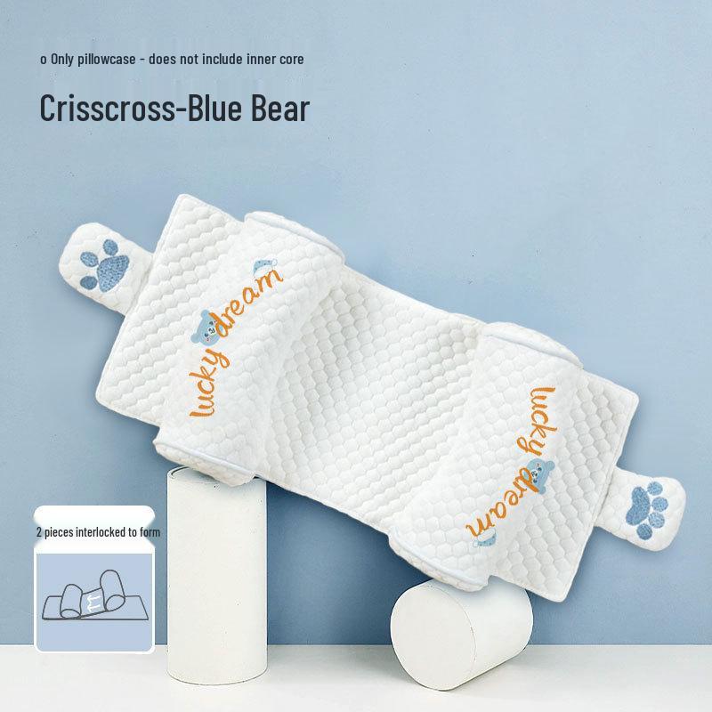 Oreiller pour bébé réglable anti-tête plate (0-6 Mois+) pour les Nouveau-nés