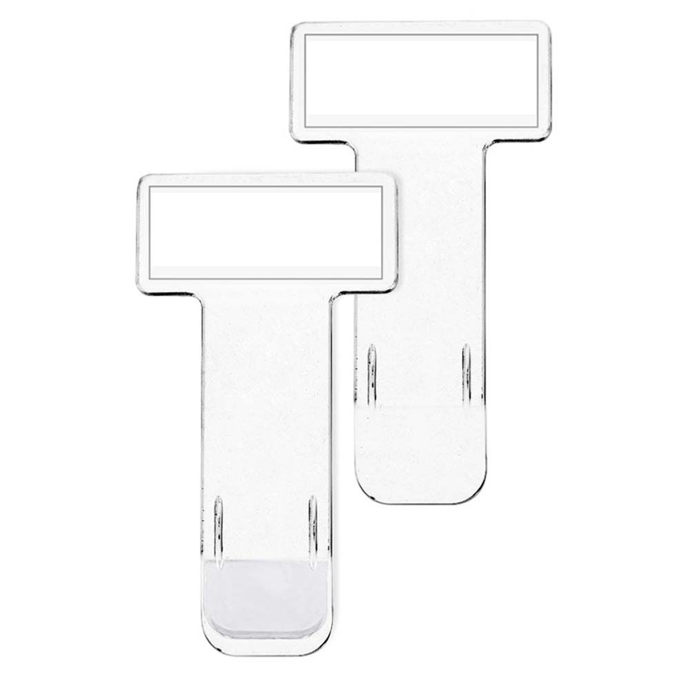 Clips T Shape Permit Clip Invoice Tickets Holder Transparent Card Clips Parking Ticket Holder