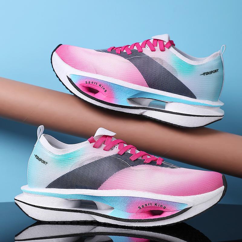 Men's Shoes Breathable Fly Mesh Mesh Student Running Shoes Non-Slip Soft Bottom Sports and Leisure Running Shoes