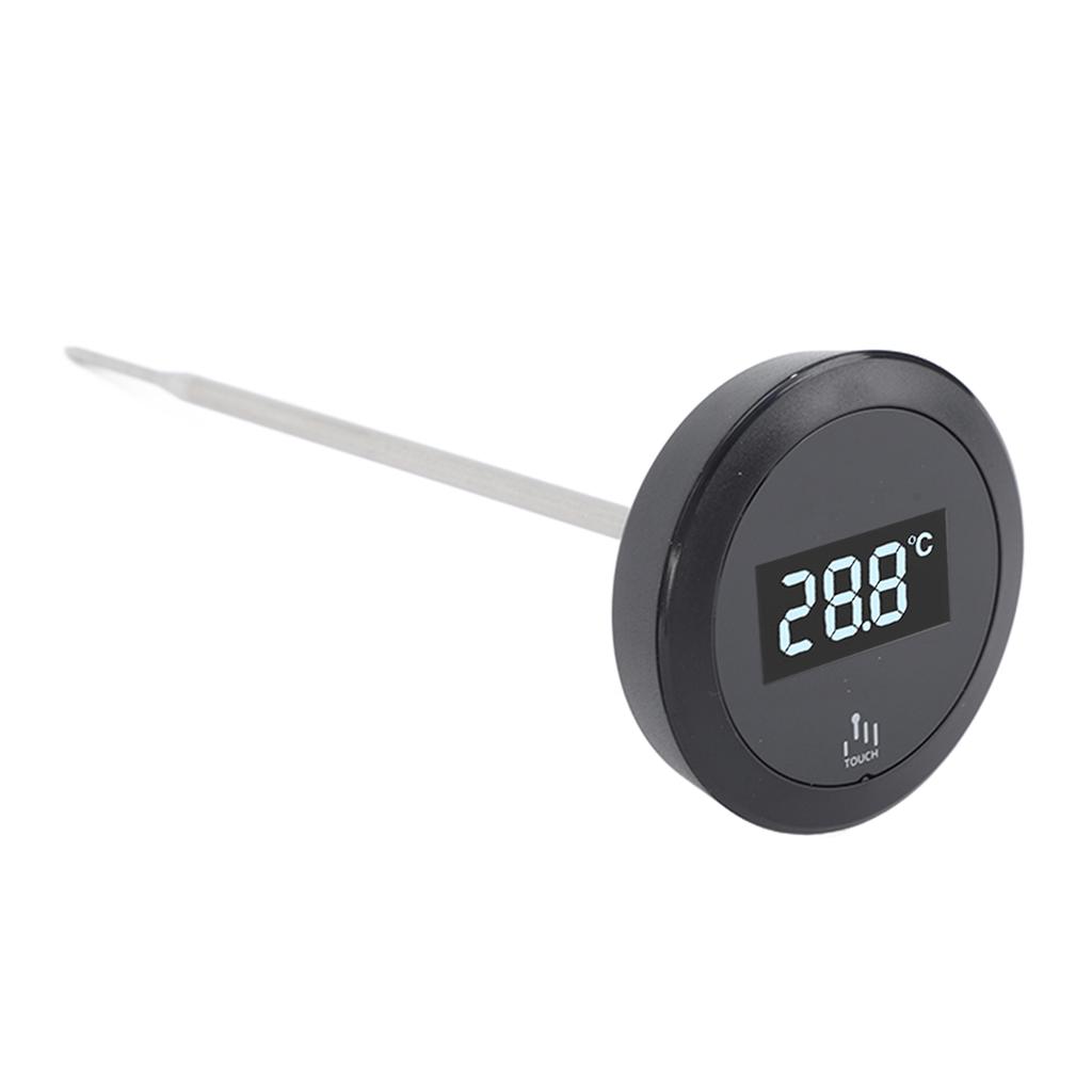 Digital Touch Screen Thermometer IP65 Waterproof Thermometer with Stainless Steel Probe Backlight